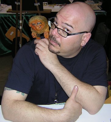 Torvald and Greg Rucka