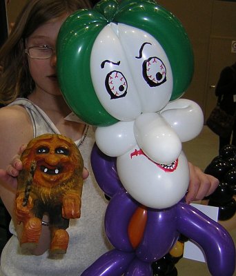 Torvald and Joker Balloon