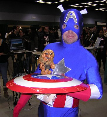 Torvald and Captain America
