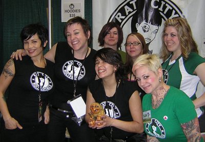 Torvald and Rat City Roller Girls