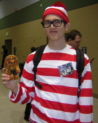 Torvald with Waldo