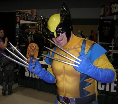 Torvald with Wolverine